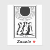 Three Dog "Night" Aufkleber (Blatt)