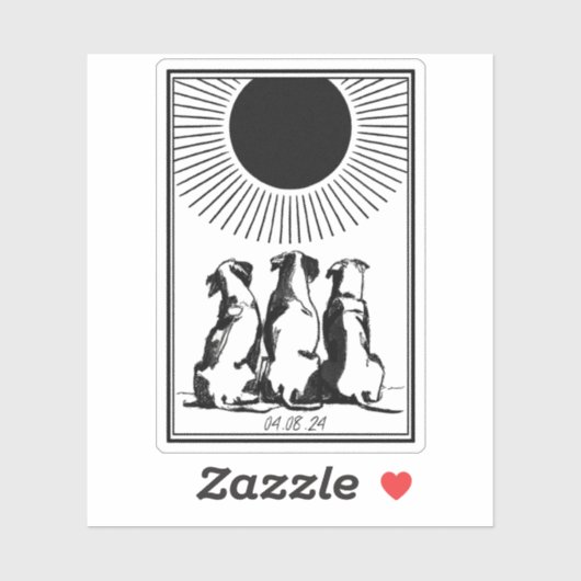 Three Dog "Night" Aufkleber (Blatt)