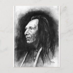 Three Eagles Nez-Perce Postkarte