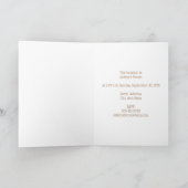 Three Egg Nest Baby Shower Card Invitation Einladung (Innenseite)