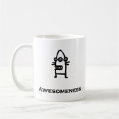 Three Eye Bot Awesomity Kaffeetasse (Links)