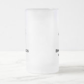 Three Eye Bot Biophysics Geek Mattglas Bierglas (Mittel)