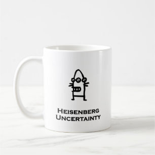 Three Eye Bot Heisenberg Unsicherheit Kaffeetasse