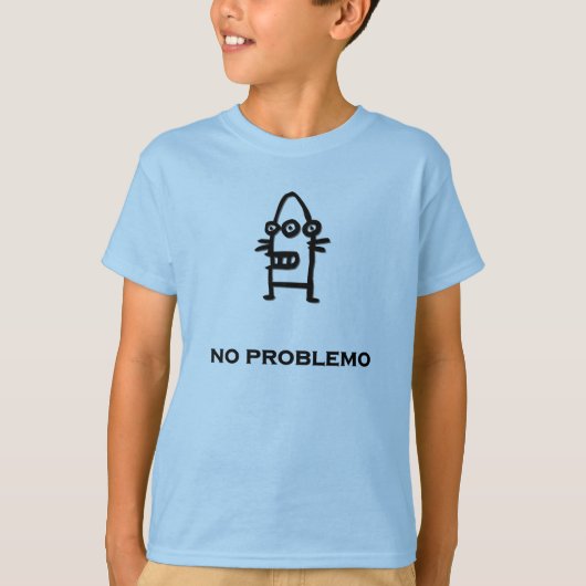 Three Eye Bot kein Problem T-Shirt (Vorderseite)