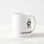 Three Eye Bot Lasse Interface Kaffeetasse (VorderseiteRechts)