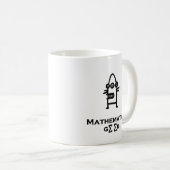 Three Eye Bot Mathematics Geek Kaffeetasse (VorderseiteRechts)