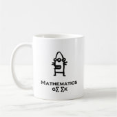 Three Eye Bot Mathematics Geek Kaffeetasse (Links)