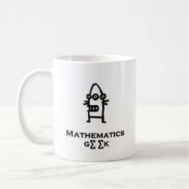 Three Eye Bot Mathematics Geek Kaffeetasse