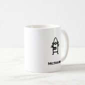 Three Eye Bot McNoob Kaffeetasse (VorderseiteRechts)