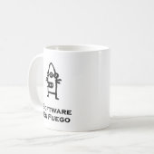 Three Eye Bot Software En Fuego Kaffeetasse (Vorderseite Links)