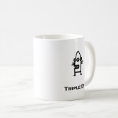 Three Eye Bot Triple Eye Kaffeetasse (VorderseiteRechts)