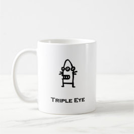 Three Eye Bot Triple Eye Kaffeetasse