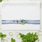 Three Fish - Küchentuch (Gefaltet)