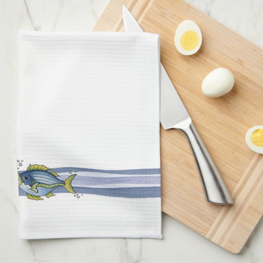 Three Fish - Küchentuch (Viertel Falte)