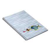 Three Fish - Notebook Notizblock (Rechte Seite)