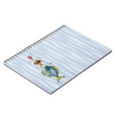Three Fish - Notebook Notizblock (Linke Seite)