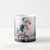 Three Foto Daddy Daughter Tasse (Mittel)