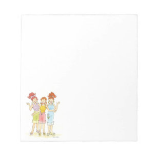 Three Friends Forever Notepad Notizblock