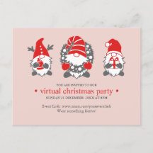 Three Funny Gnomes | Blush Virtual Christmas Party