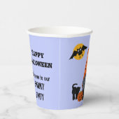 Three Funny Halloween Gnomes  Pappbecher (Rechts)