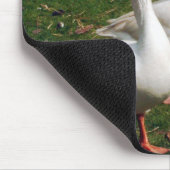 Three Gänse a Strutting - Mousemat. Anpassen. Mousepad (Ecke)