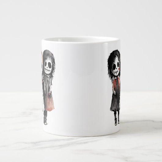 Three Ghost Children Jumbo-Tasse (Vorderseite)