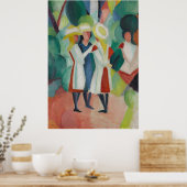 "Three Girls" Art Poster (Küche)