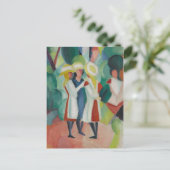 "Three Girls" Postkarte (Stehend Vorderseite)