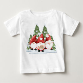 Three Gnome Christmas Baby T - Shirt