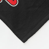 Three Gnomes And Leopard Truck Happy Valentine's D Fleecedecke (Ecke)