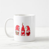 Three Gnomes Holding Heart Leopard Happy Valentine Kaffeetasse (Links)