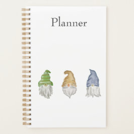 Three Gnomes Spiral Soft Cover Planner Planer
