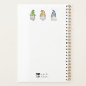 Three Gnomes Spiral Soft Cover Planner Planer (Rückseite)