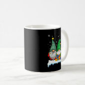 Three Gnomes Tree Lights Men Women Matching Xmas H Kaffeetasse (VorderseiteRechts)