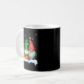 Three Gnomes Tree Lights Men Women Matching Xmas H Kaffeetasse (Vorderseite Links)