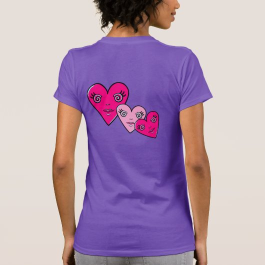 Three Hearts T-Shirt (Rückseite)