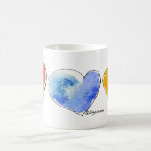Three Hearts Tasse (Mittel)