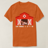 Three I E I O Farm Partys T-Shirt (Design vorne)