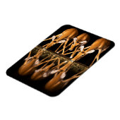 Three Impala Drink Together at Night Magnet (Linke Seite)