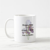 Three Irises in Shades of Magenta Kaffeetasse (Links)