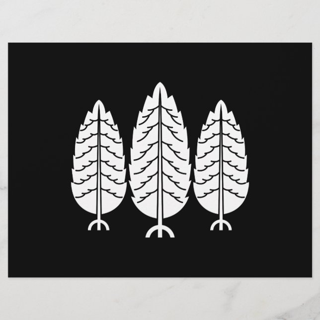 Three Japanese Cedars (Vorderseite)