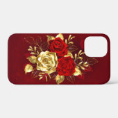 Three Jewelry Roses Case-Mate iPhone Hülle (Rückseite (Horizontal))