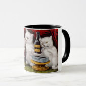 Three Jolly Kittens am Fest Tasse (VorderseiteRechts)
