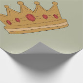 THREE KING CROWN WRAPPING PAPER GESCHENKPAPIER (Ecke)