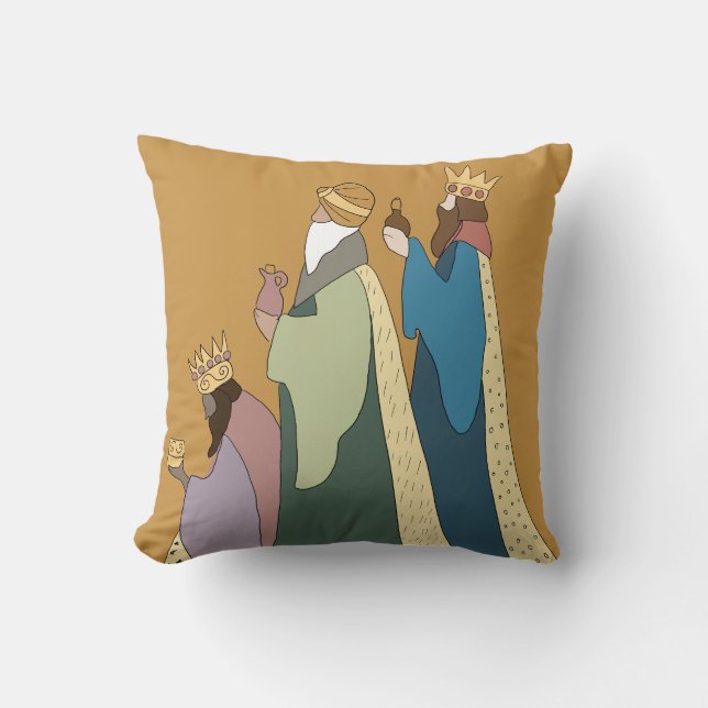 THREE KING CUSION  KISSEN (Vorderseite)
