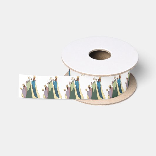 THREE KING GIFT RIBBON SATINBAND (Spule)