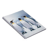 Three King Penguins Notizblock (Rechte Seite)