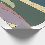 THREE KING WRAPPING PAPER  GESCHENKPAPIER (Ecke)