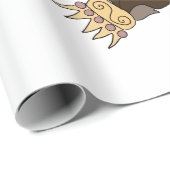 THREE KING WRAPPING PAPER  GESCHENKPAPIER (Rolleneckpunkt)