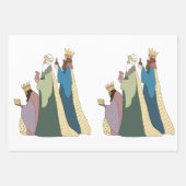 THREE KING WRAPPING PAPER GESCHENKPAPIER SET (Vorderseite 3)